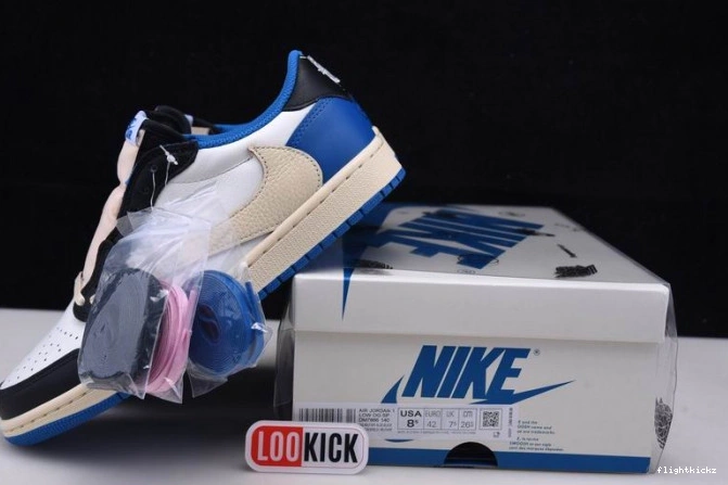 x x Scott 1 Jordan Fragment Retro Design Low Air DM7866-140 Travis 0719